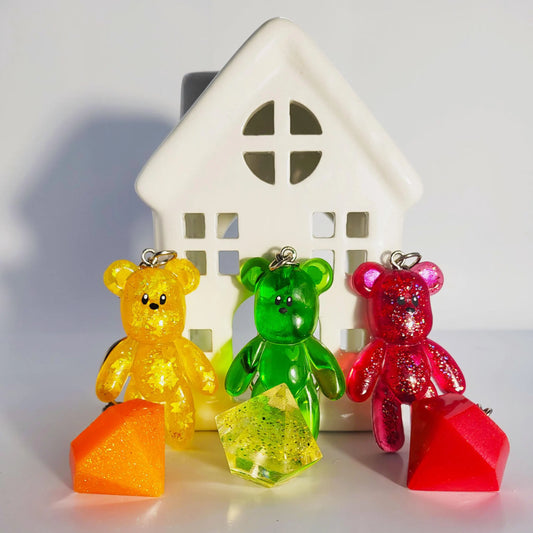 Worry Bear Keychain