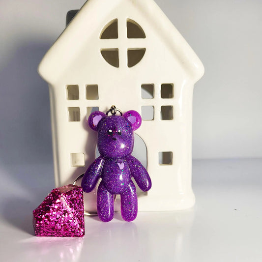 Worry Bear Keychain